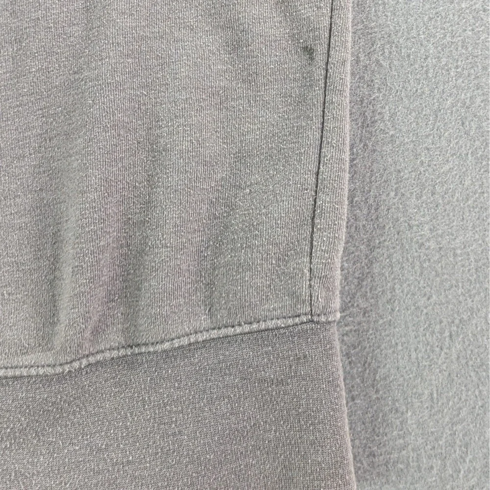 The North‎ Face Mens Half Dome Full Zip Hoodie Size M Gray White Logo